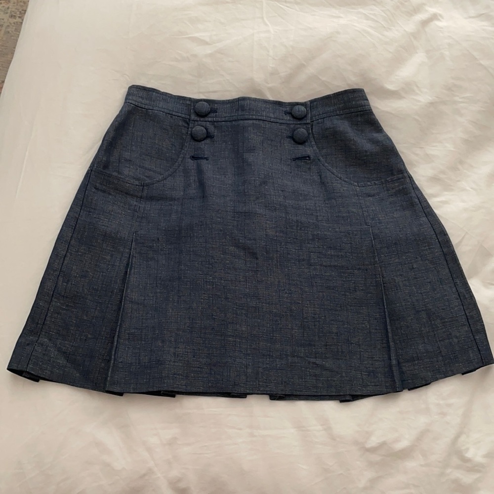 SEARLE Denim Mini Skirt size 8